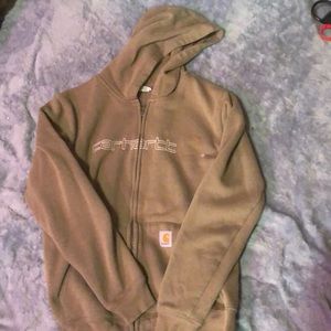 Carhartt zip up hoodie